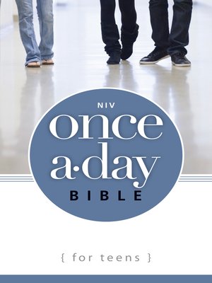 cover image of NIV Once-A-Day Bible for Teens